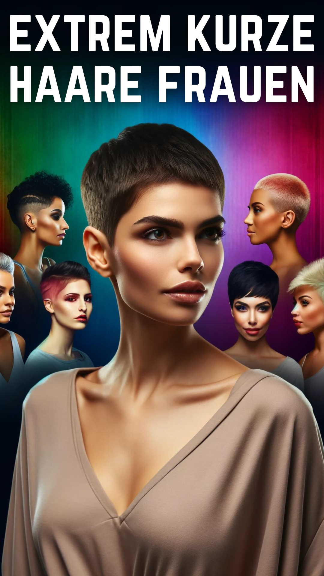 extrem kurze haare frauen