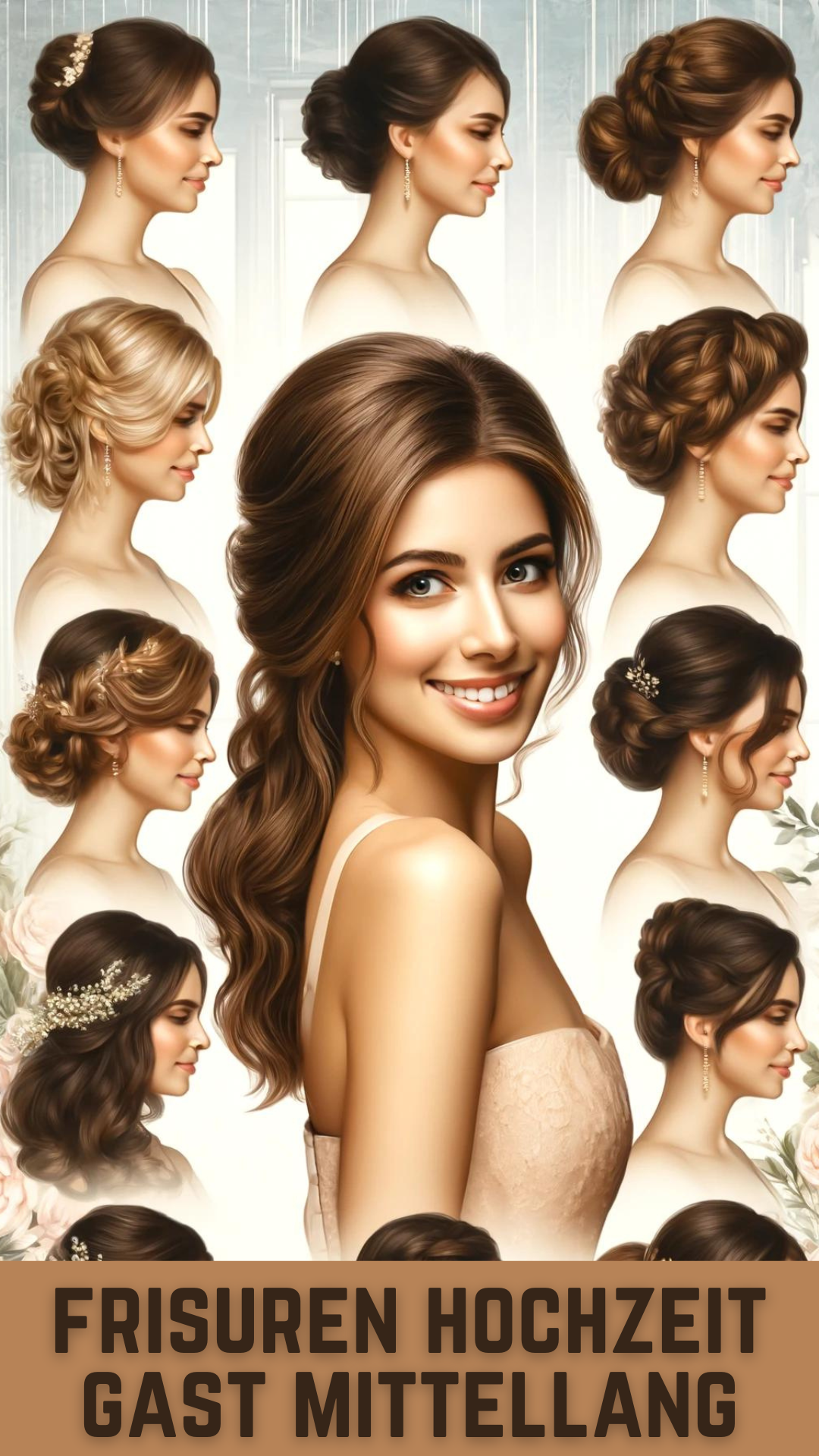 frisuren hochzeit gast mittellang