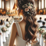 Wunderschöne halb offene Frisuren für die Hochzeit: Inspirationen und Tipps