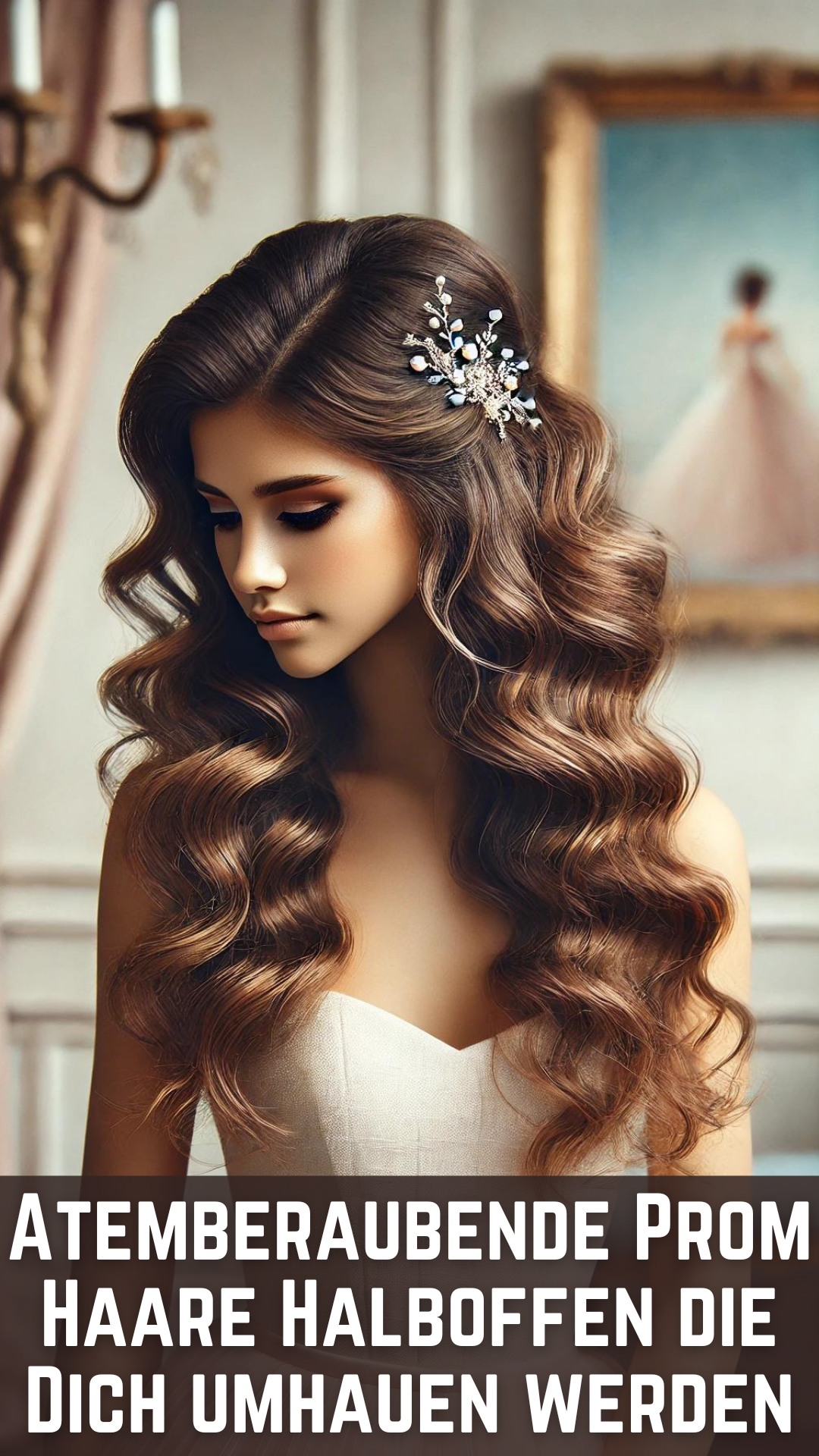 Atemberaubende Prom Haare Halboffen die Dich umhauen werden