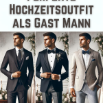 Der ultimative Leitfaden für das perfekte Hochzeitsoutfit als Gast Mann