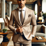 Eleganter Beige Anzug für Jeden Anlass Entdecken Sie Ihren Perfekten Look