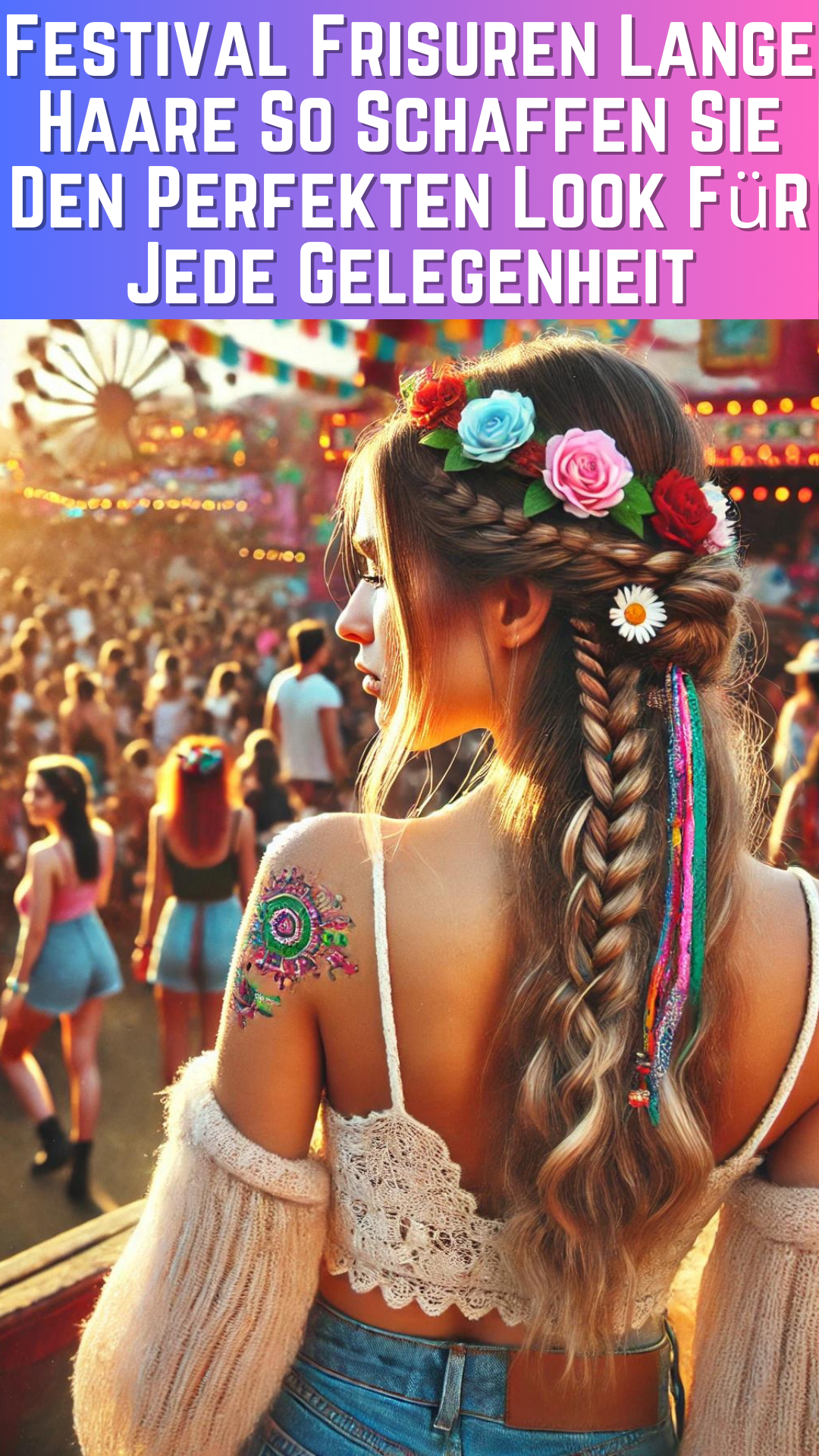 Festival Frisuren Lange Haare So Schaffen Sie Den Perfekten Look Für Jede Gelegenheit