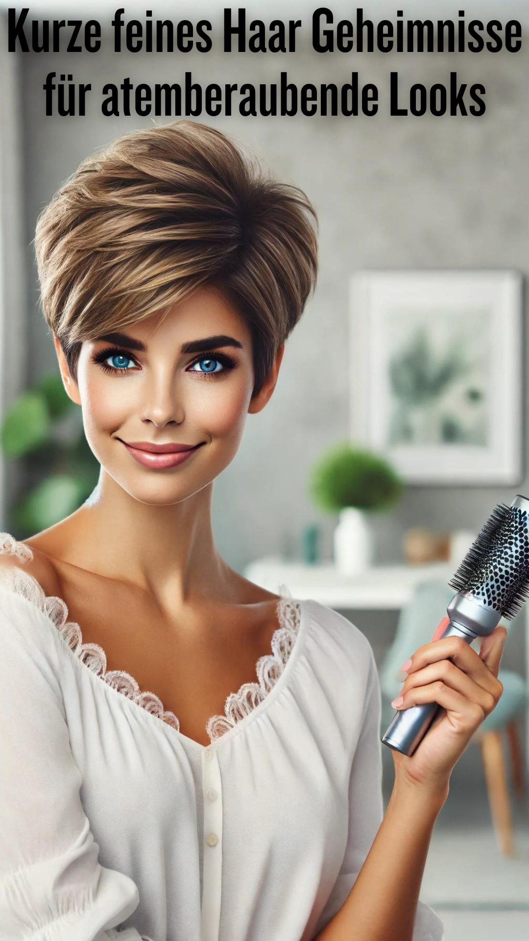Kurze feines Haar Geheimnisse für atemberaubende Looks