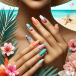 Neuestes Nageldesign 2024 Sommer für atemberaubende Nägel