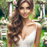 Perfekte Halboffene Frisur Hochzeit Looks für deinen großen Tag