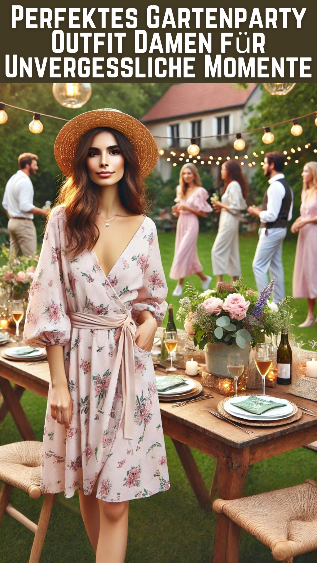 Perfektes Gartenparty Outfit Damen für Unvergessliche Momente Perfektes Gartenparty Outfit Damen für Unvergessliche Momente