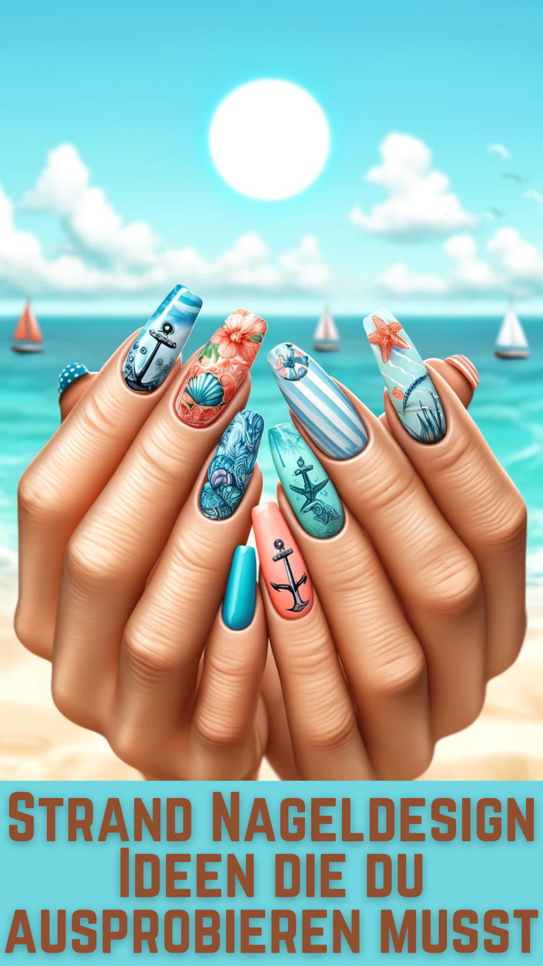 Strand Nageldesign Ideen die du ausprobieren musst Strand Nageldesign Ideen die du ausprobieren musst