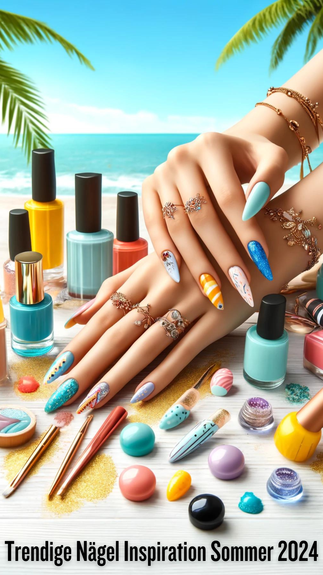 Trendige Nägel Inspiration Sommer 2024