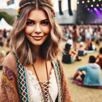 Verblüffend einfache Festivalfrisuren die du ausprobieren musst