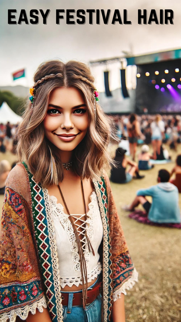Festival Frisuren Einfach
