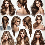 Die besten Ideen für coole Frisuren für lange Haare