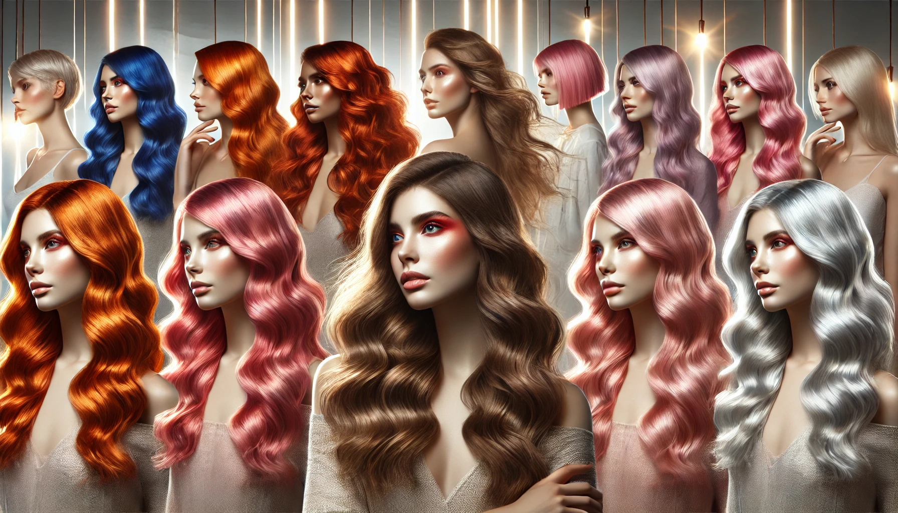 Frische Haarfarbideen