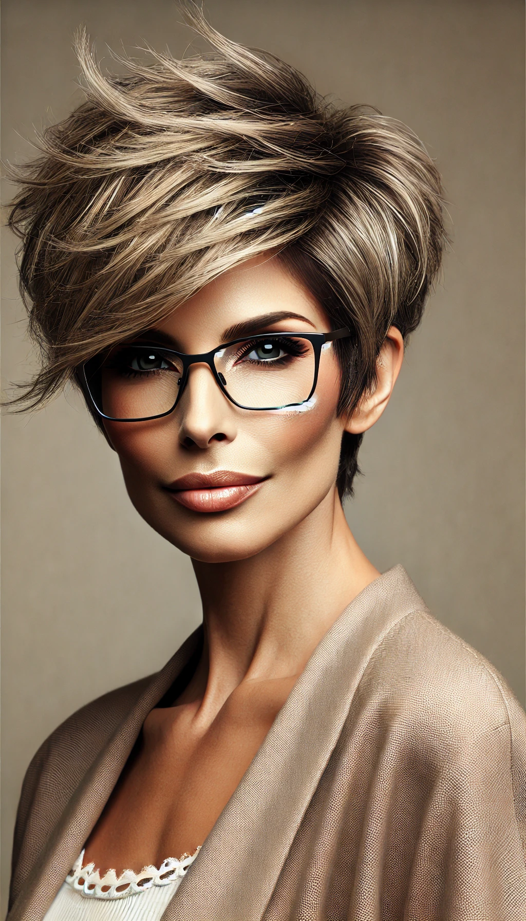 1. Der freche Pixie Cut – Stylisch und voller Volumen