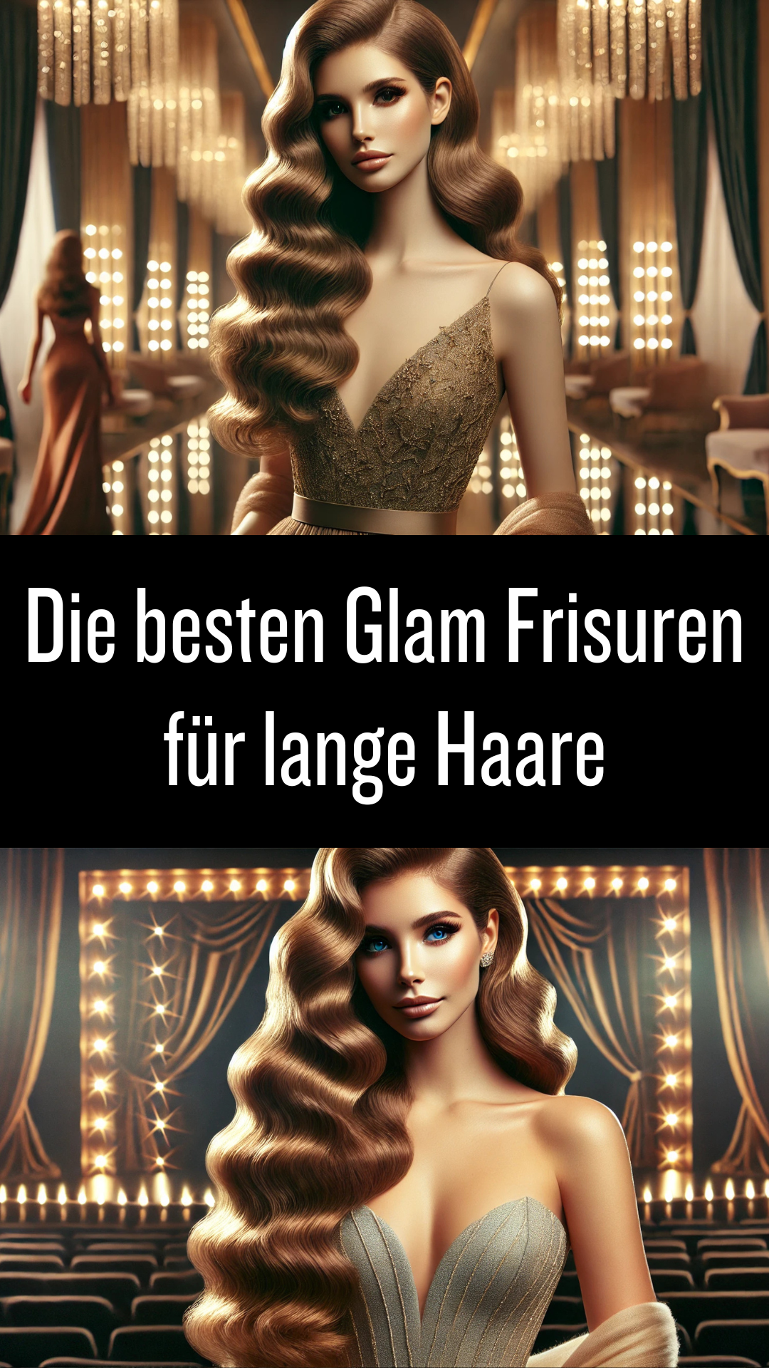 Die besten Glam Frisuren für lange Haare