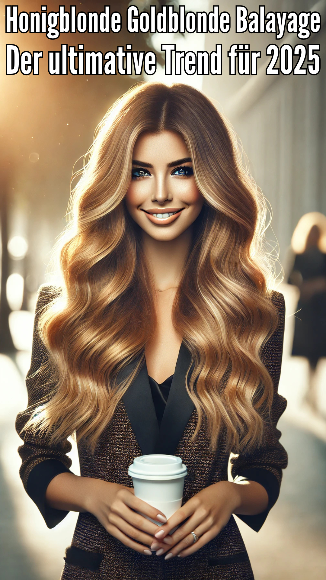 Honigblonde Goldblonde Balayage – Der ultimative Trend für 2025
