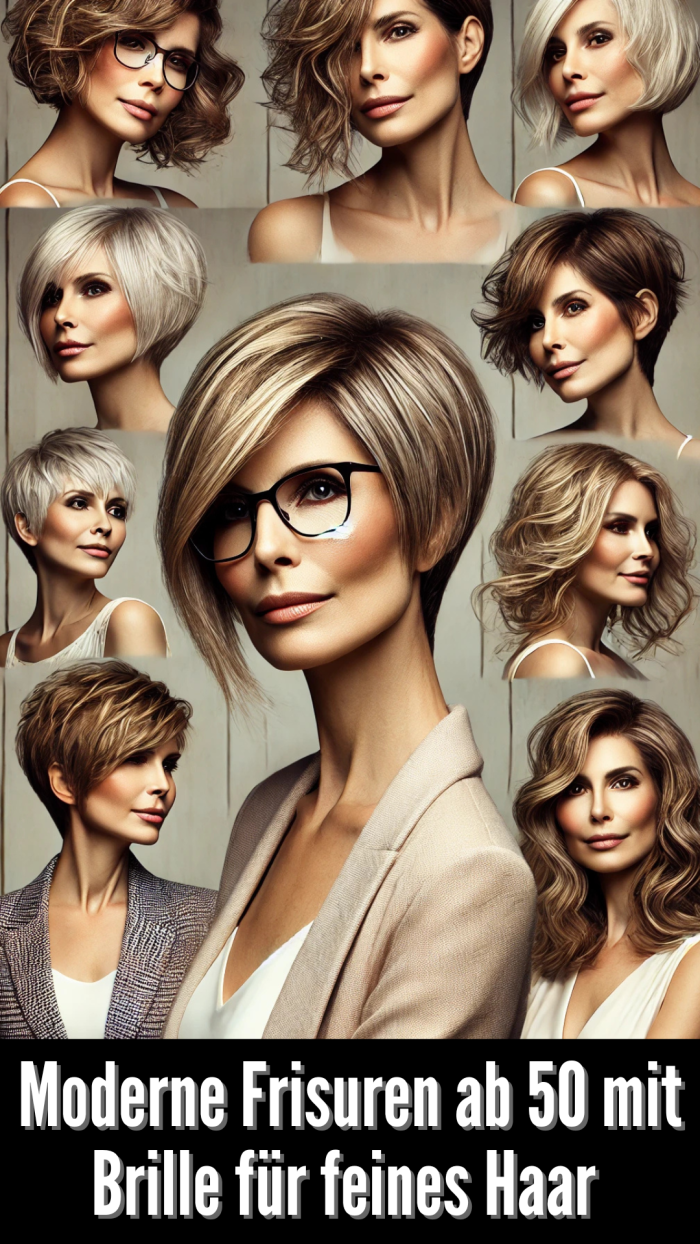 Frisuren Fur Brillentrager Ab 50