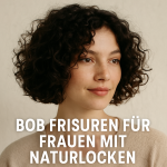 Bob Frisuren für Frauen mit Naturlocken die dich sofort jünger aussehen lassen