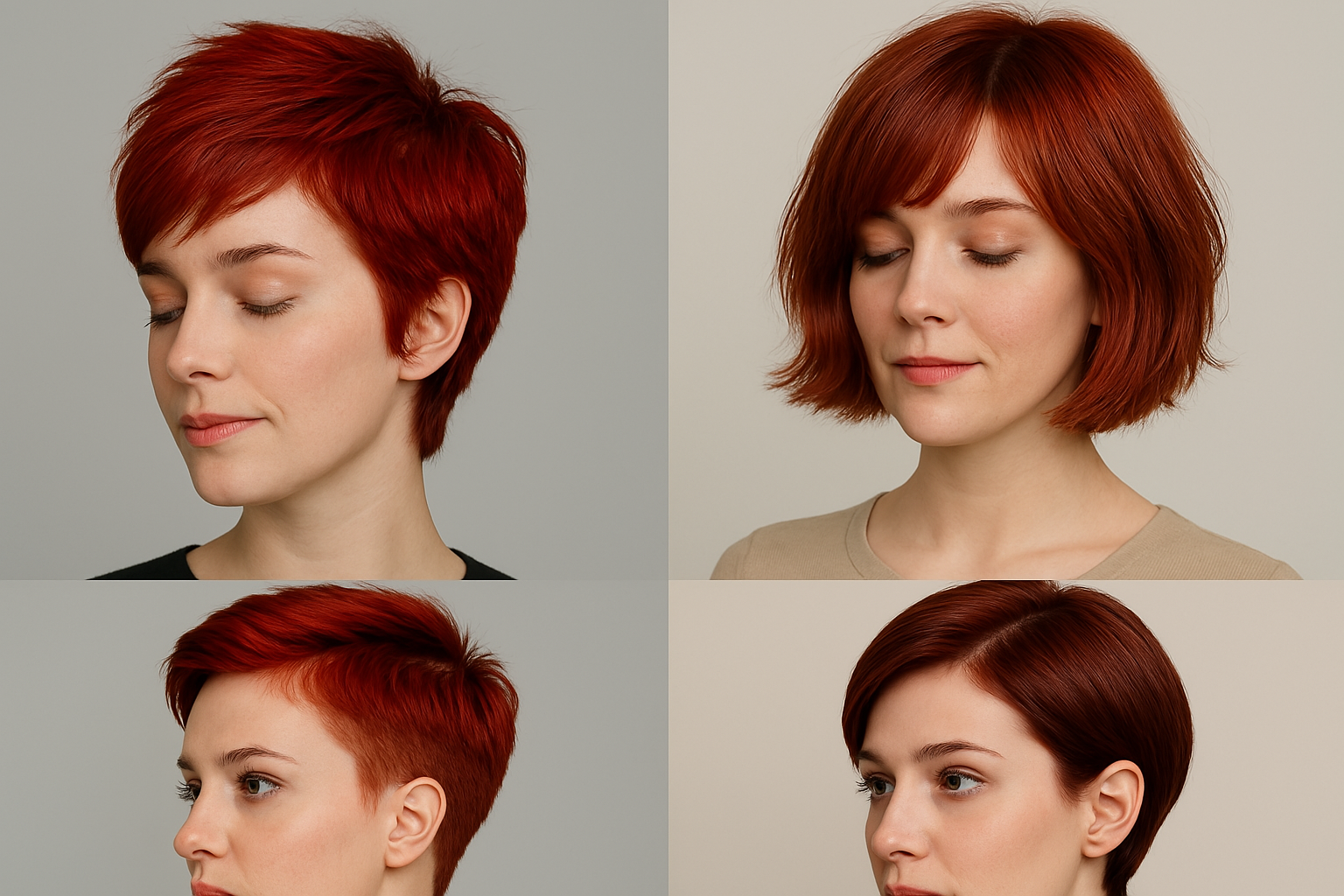 Frisuren kurze Haare rot Die aufregendsten Styles die du 2025 ausprobieren musst