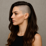 Diese Frisur Undercut Frauen mit langen Haaren wird 2025 alles verändern