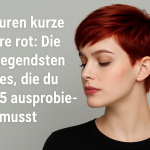 Frisuren kurze Haare rot Die aufregendsten Styles die du 2025 ausprobieren musst
