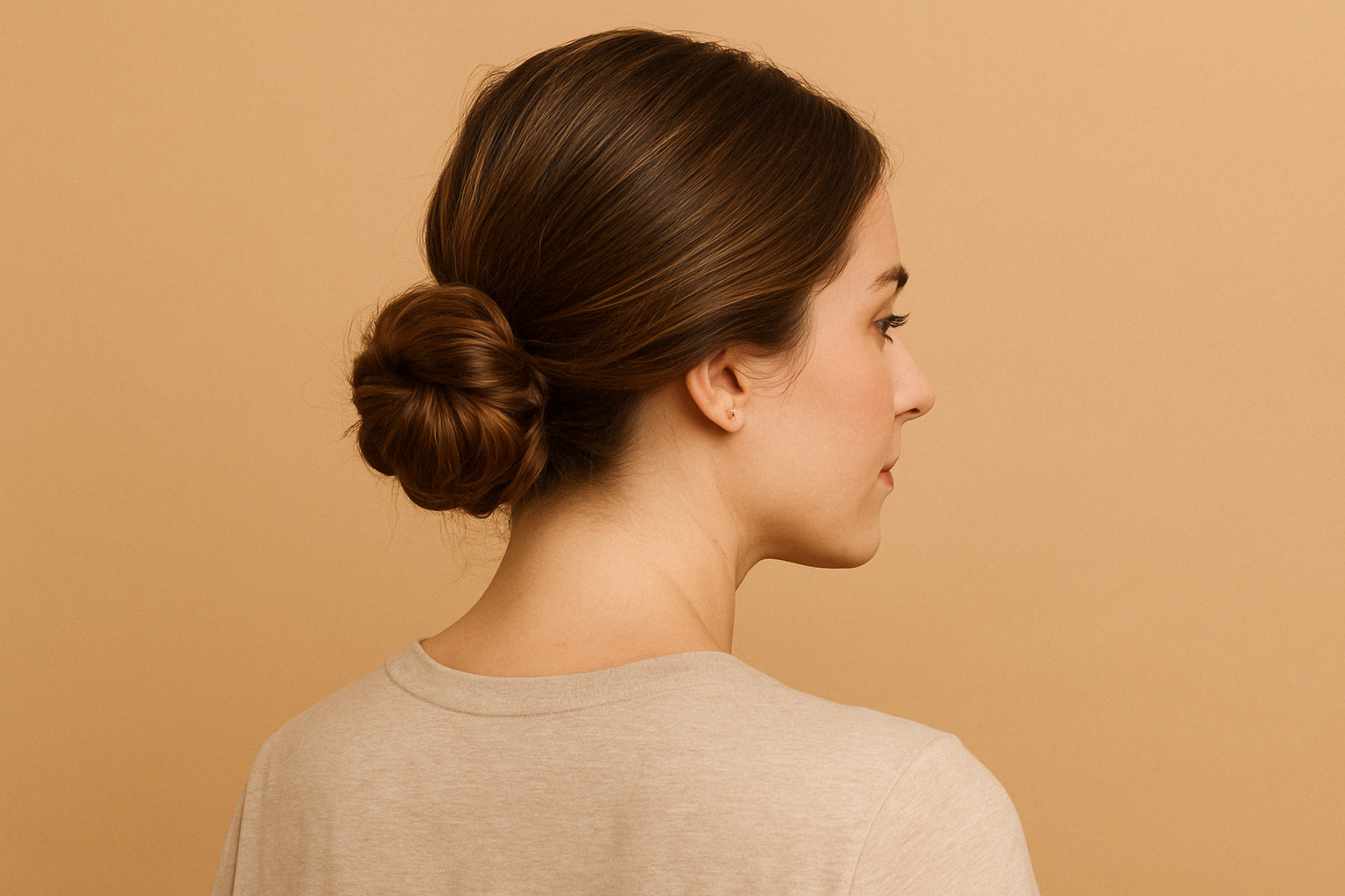🧁 Der Low Bun mit Twist – elegant und simpel