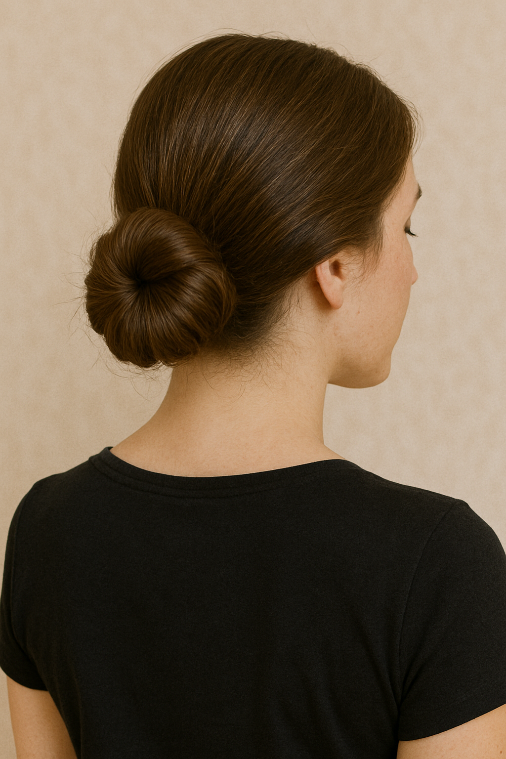 Chignon im Nacken 🎩