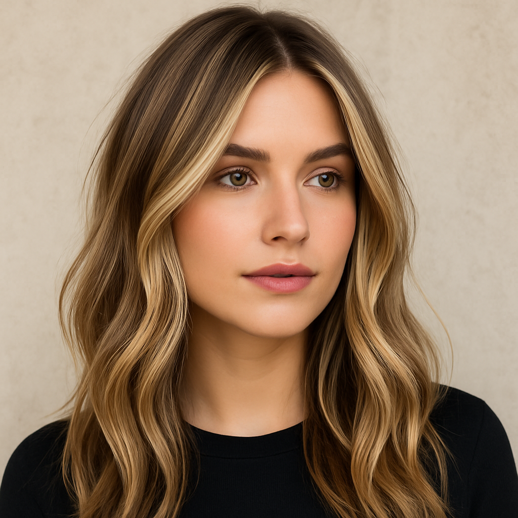 Dunkel blonde Haare mit Highlights so bringst du dein Haar easy zum Strahlen