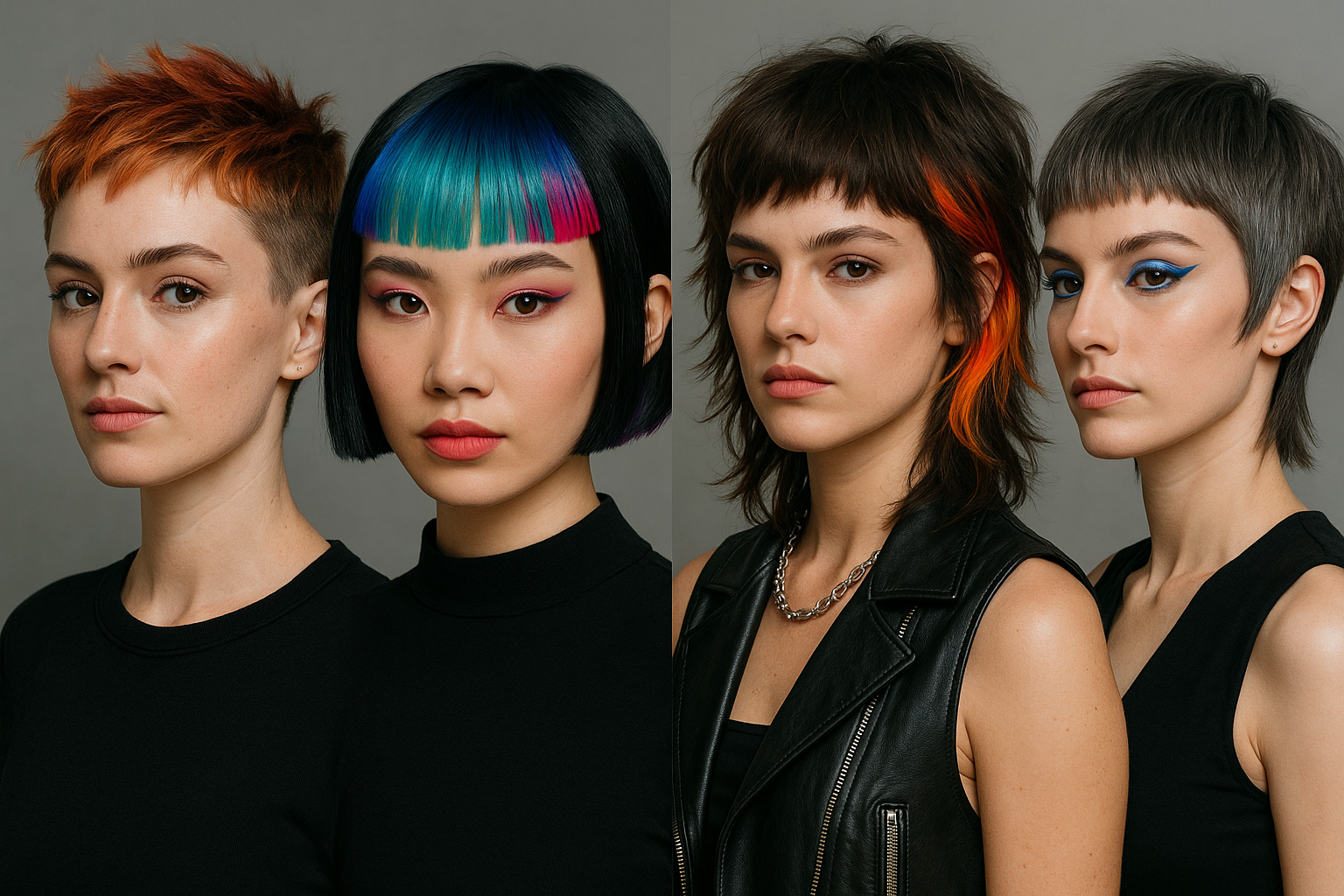 Freche Kurzhaarfrisuren die jetzt schon nach Zukunft schreien