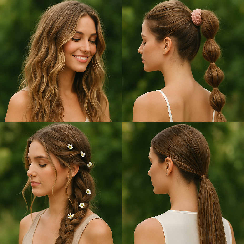 Trendige Sommer Frisuren für lange Haare 2025 – dein ultimativer Style-Guide