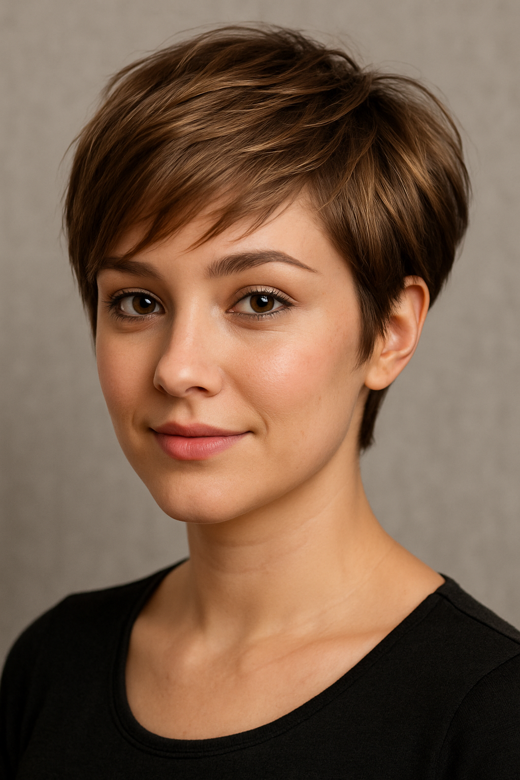 ✨ Der Pixie Cut mit soften Stufen