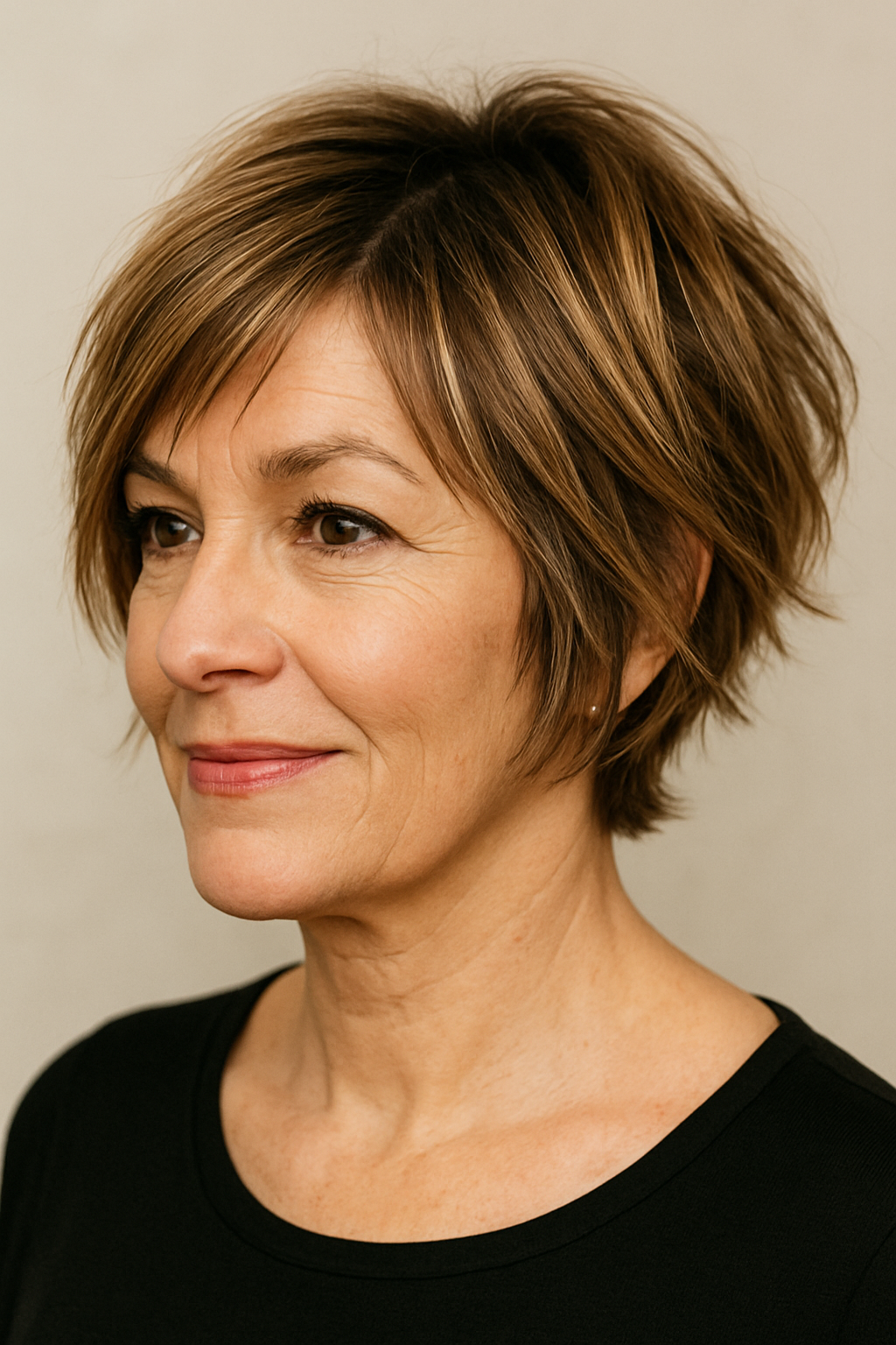 🌟 Der freche Bob mit Struktur