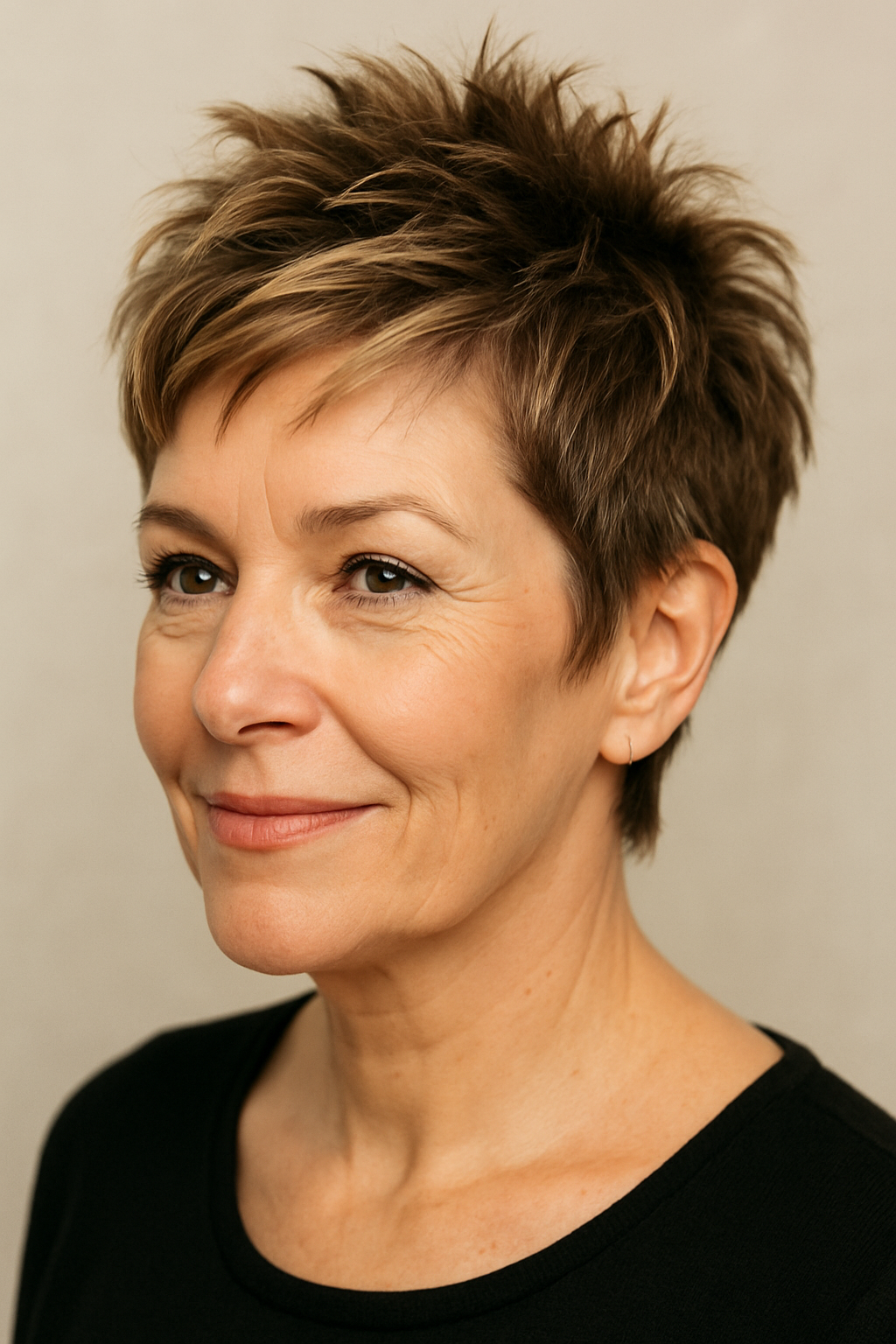 🌟 Pixie Cut mit Pfiff – zeitlos und trotzdem flippig