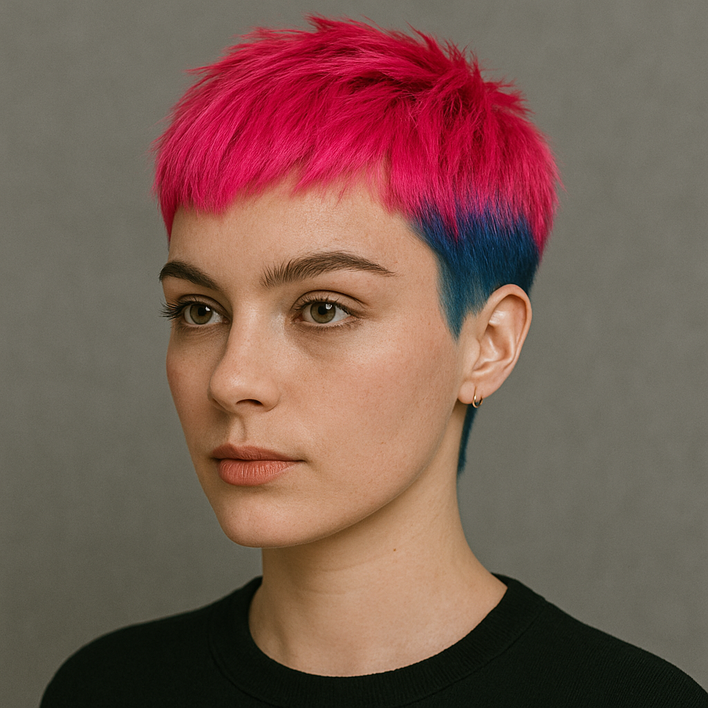 🎨 Colorblocking & Neon-Kicks – Warum nur eine Haarfarbe