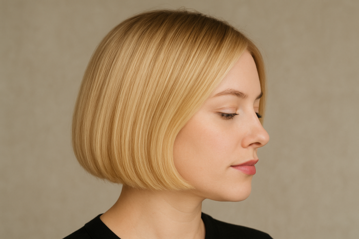 Bob mit klassischem Blond