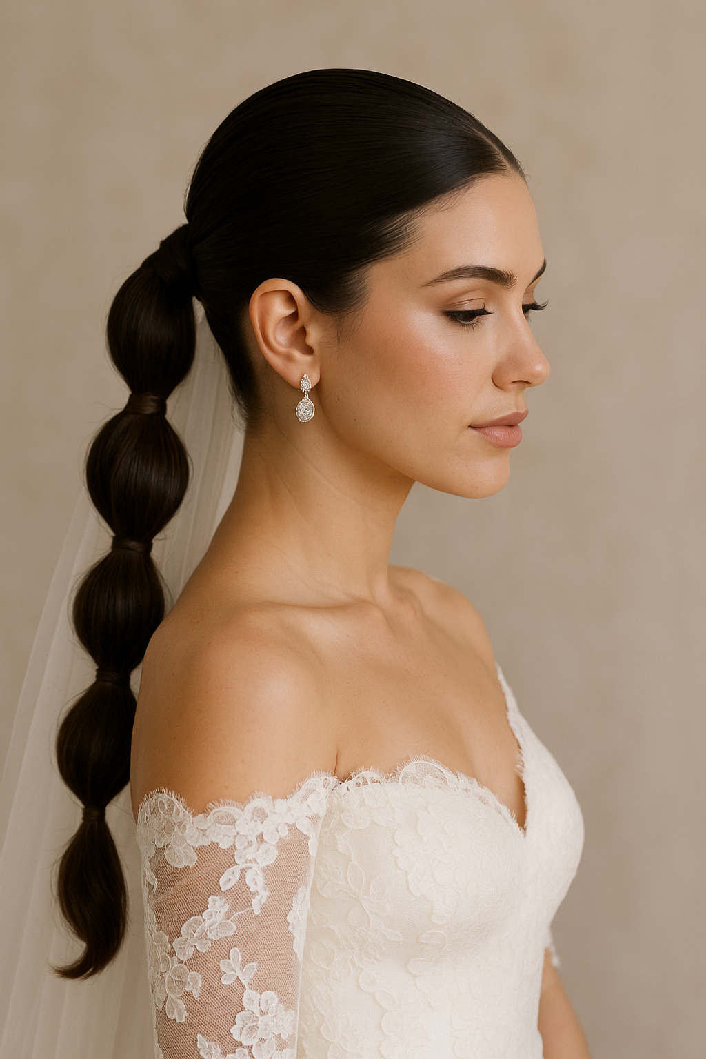 Bubble Sleek Ponytail