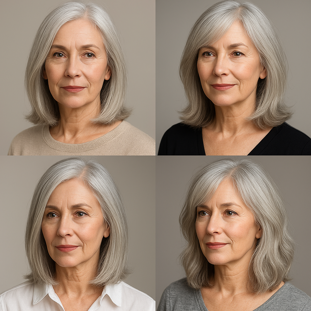 Der perfekte Longbob für feines Haar ab 50 der dich sofort jünger aussehen lässt