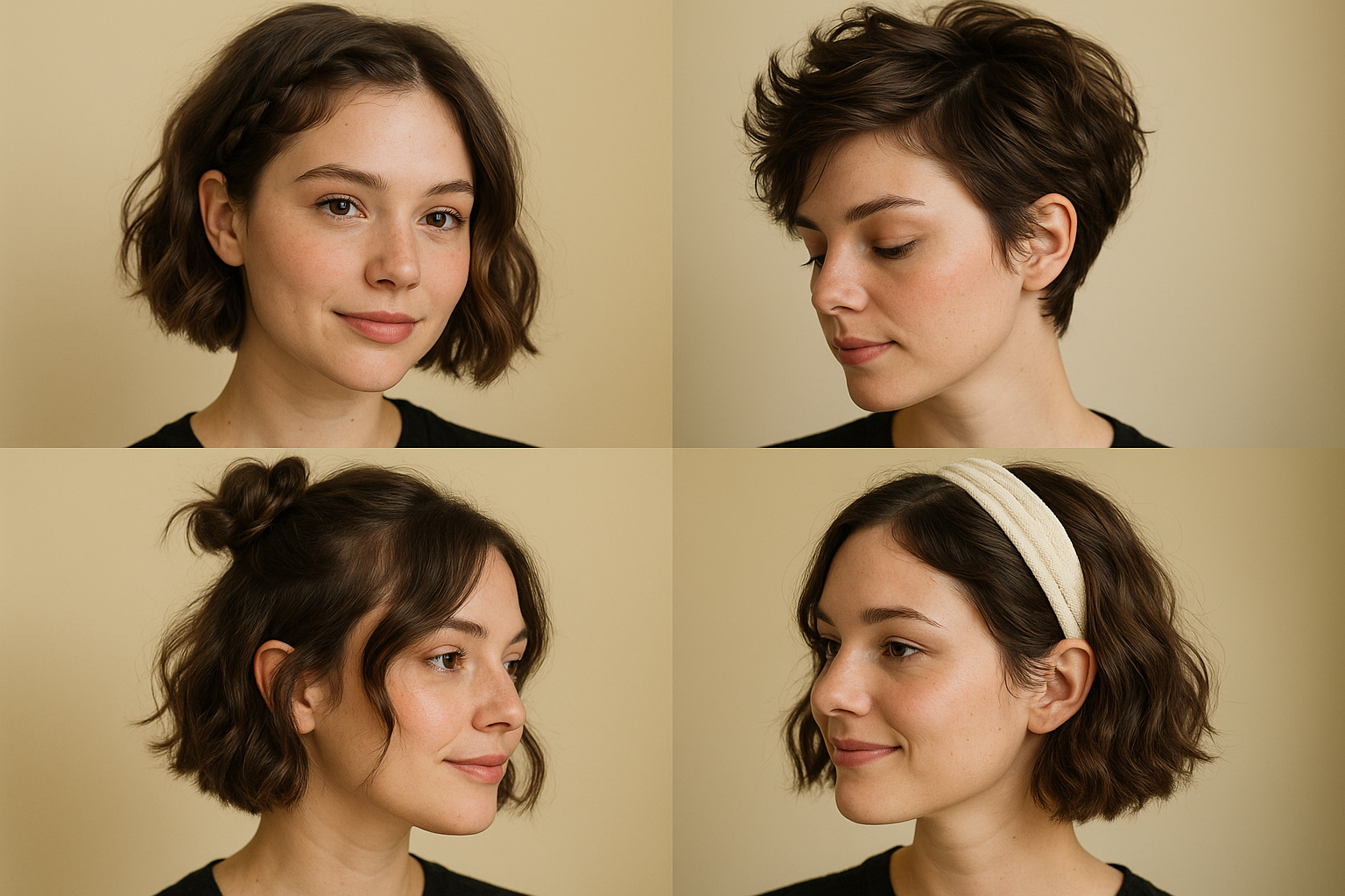 Diese Frisuren für kurzes welliges Haar machen dein Leben sooo viel einfacher