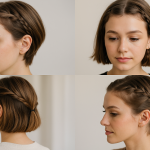 Diese Zopf Ideen für kurze Haare verändern deinen Alltag komplett
