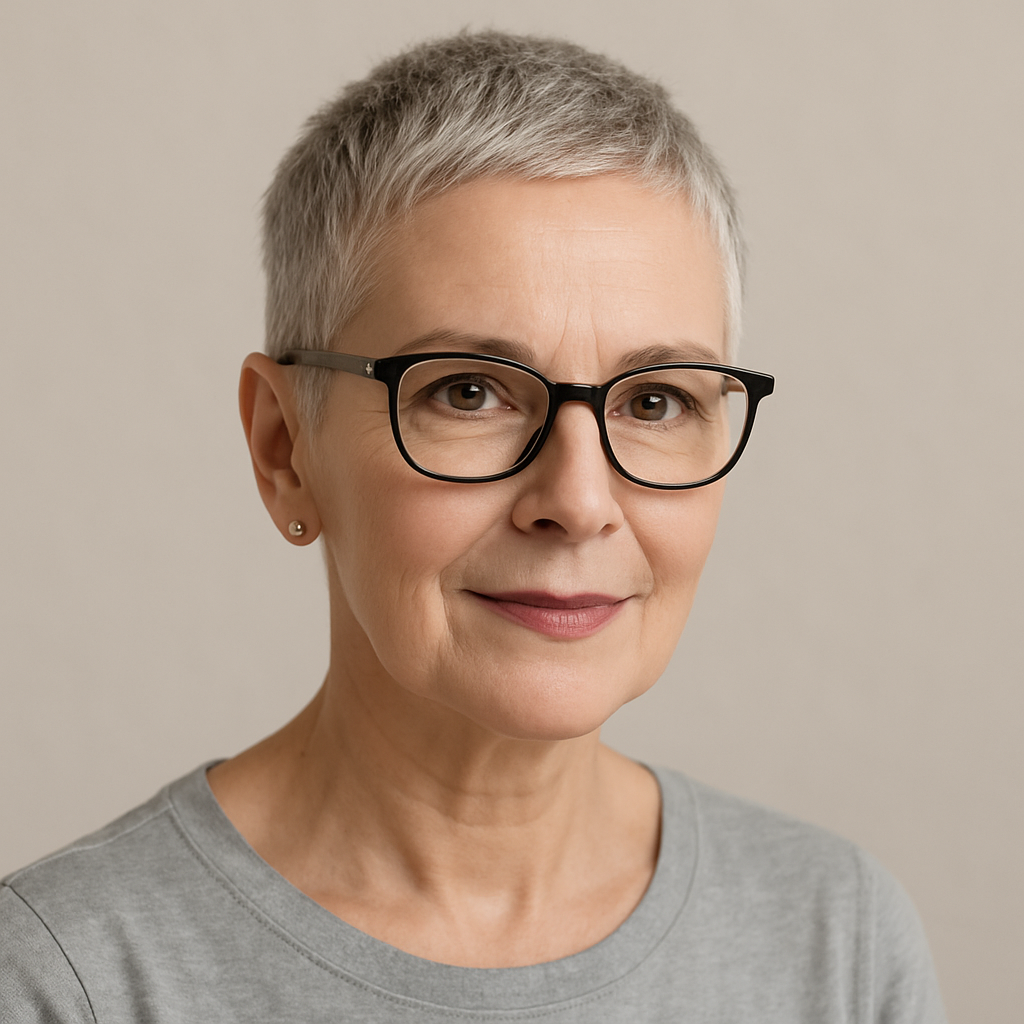 Diese frechen Styles stehen dir wirklich Super kurze haare frauen über 50 mit brille