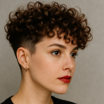Freche Frisuren kurze Haare Locken mit Undercut die du 2025 ausprobieren musst