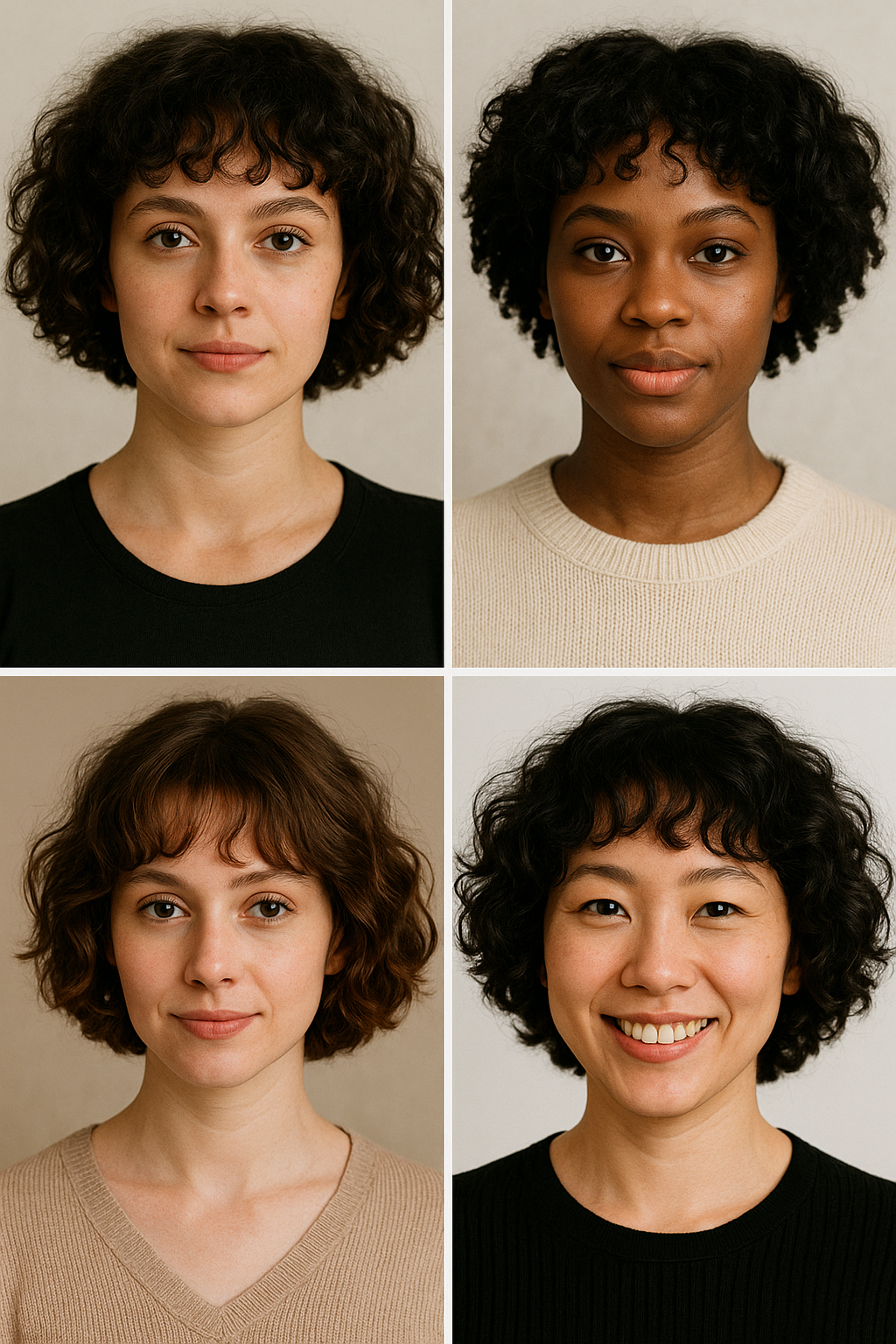 Für wen eignet sich die Bob Frisur Locken kurz mit Pony besonders 🎀