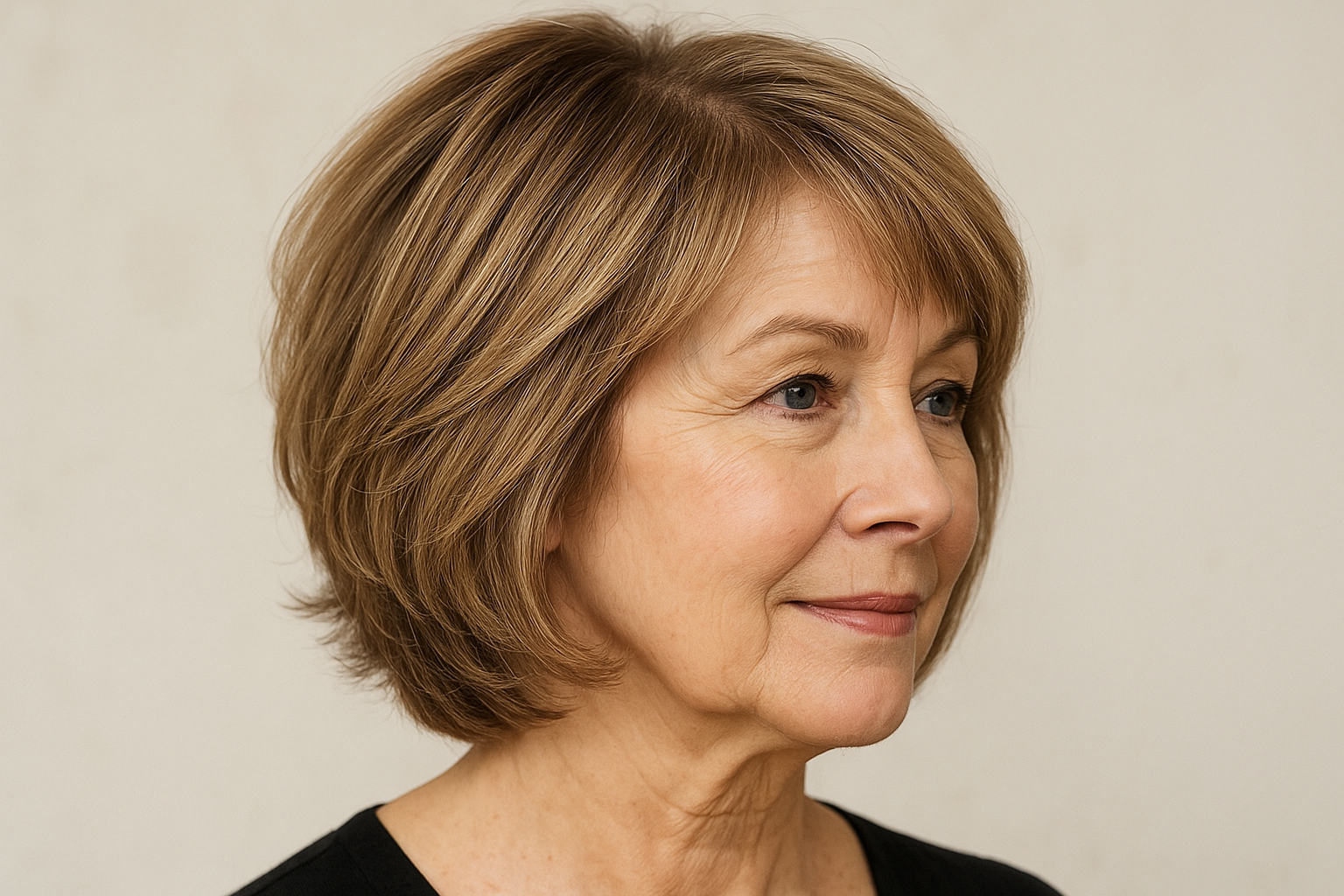 Gestufter Bob Frisuren ab 50 die dich sofort jünger aussehen lassen