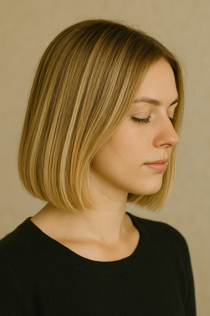 Glattes Haar