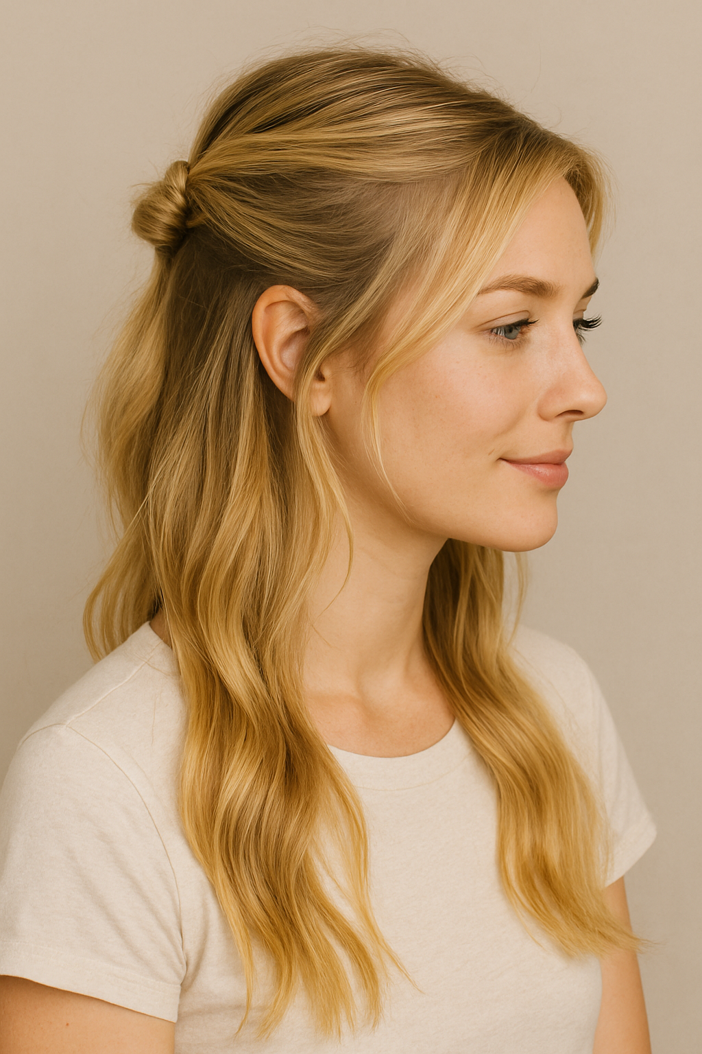 Half-up Half-down 🌀