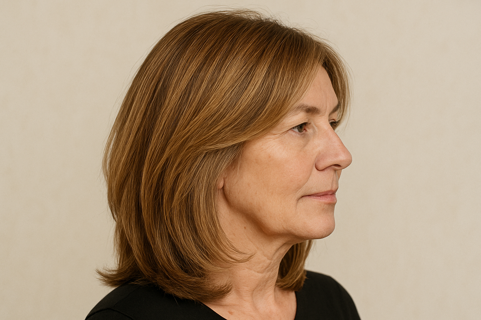 Langer gestufter Bob für mehr Flexibilität