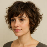 Pixie Cut für welliges Haar mit Pony Das ist der Trend auf den alle setzen