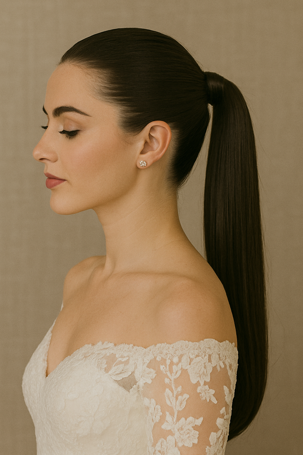 Sleek Ponytail