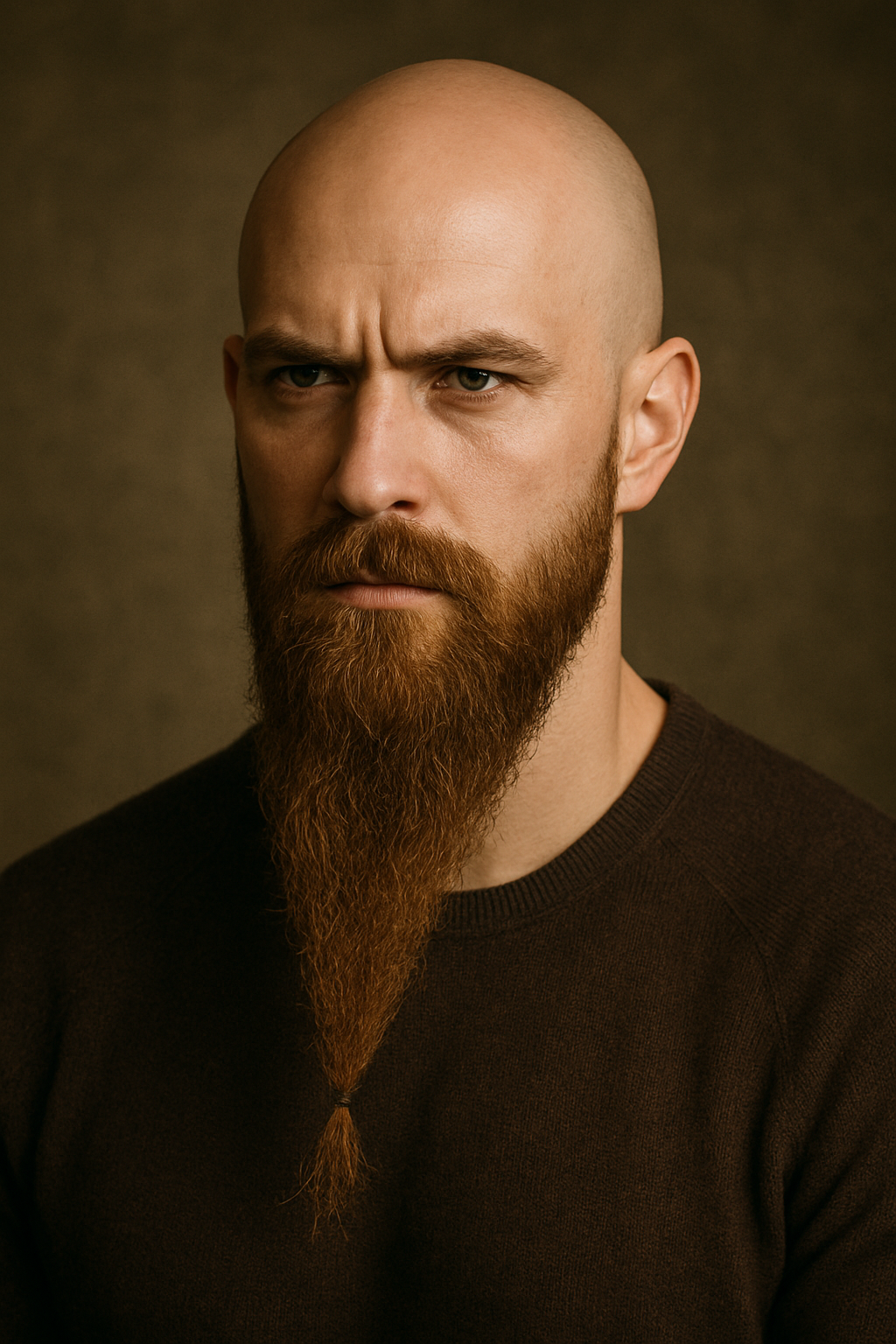 Spitzer Wikinger-Bart zur Glatze ⚔️🛡️