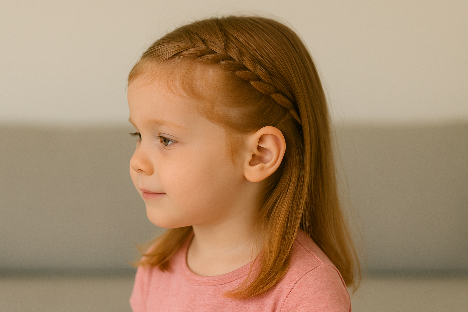 🎨 Der geflochtene Pony – süß und stylisch